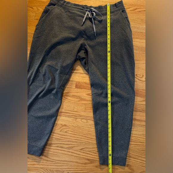 Grey men’s Lululemon track pants. Discipline model (?), but with ankle cuffs - C - Picture 4 of 5
